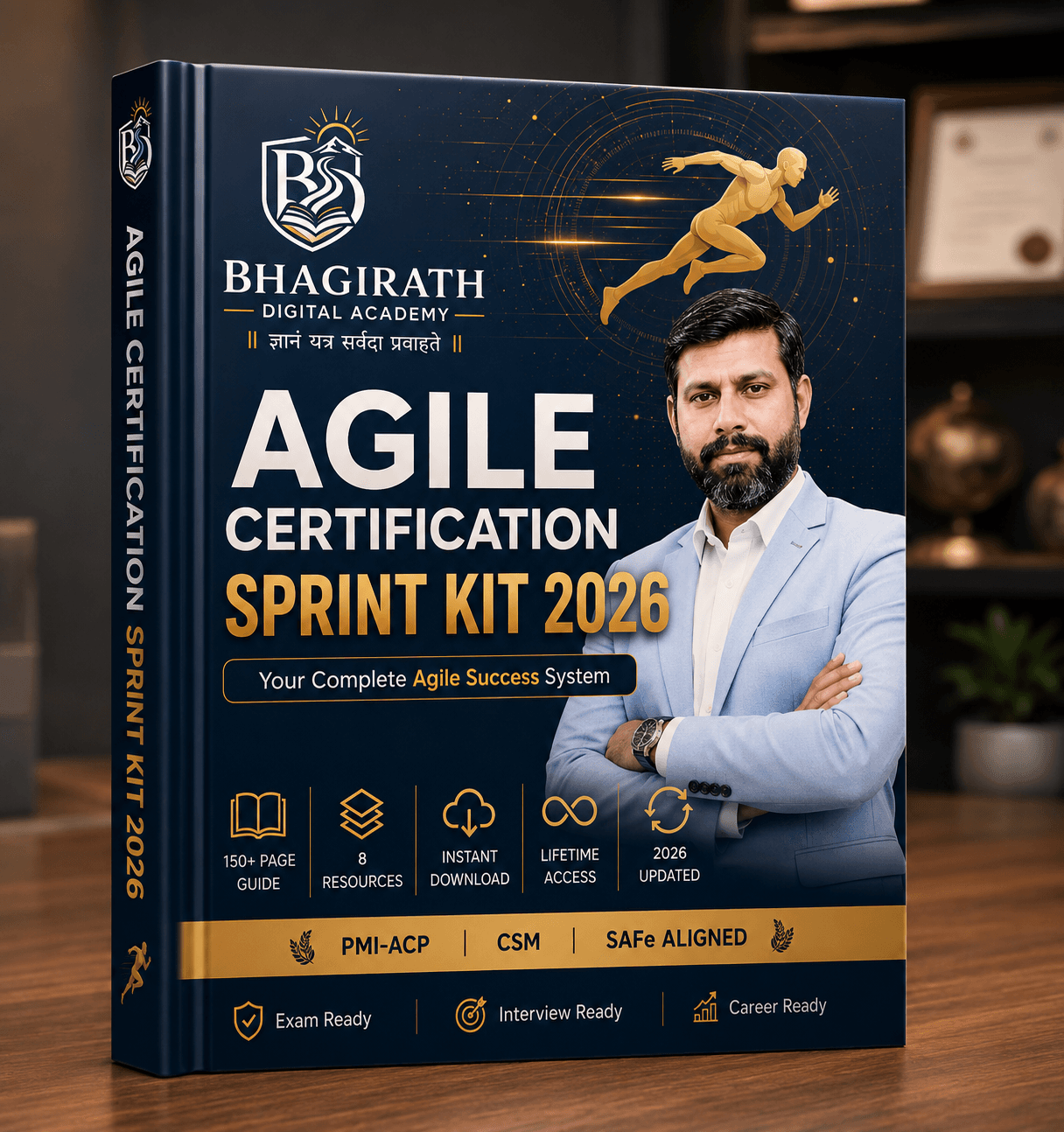 Agile Mastery Sprint Kit — 150-page guide, Excel trackers and interview Q&As